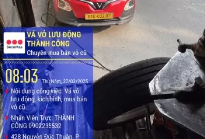 Vá vỏ lưu động 24/24 thủ dầu một bình dương và lân cận nguyễn đức thuận bình dương 0902235532
