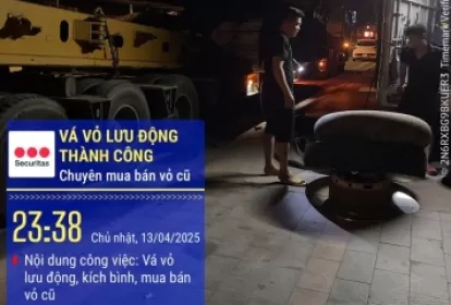Vá vỏ lưu động 24/24 thủ dầu một bình dương và lân 133 Phạm Ngọc Thạch Phường Hiệp Thành TDM cận Bình Dương 0902235532