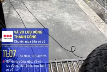 dịch vụ vá vỏ xe Bình Dương cung cấp bởi Vá Vỏ Thành Công 0902235532