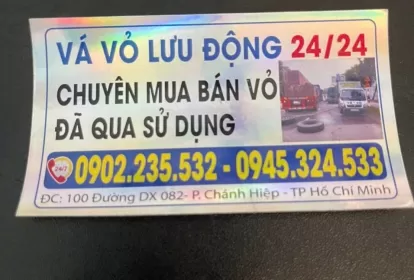 Chuyên Vá Vỏ Lưu Động Và Kích Bình TDM Bình Dương Và Lân Cận Liên Hệ 0902.235.532